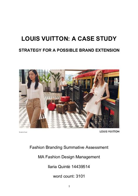 Louis Vuitton case study PDF